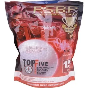 Airsoftová kulička Airsoftové kuličky G&G 0,20g, 5000bb