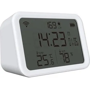 Centrální jednotka pro chytrou domácnost Tuya wifi senzor teploty, vlhkosti a úrovně osvětlení