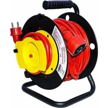 Prodlužovací kabel Prodlužovací kabel s cívkou OKKO, 1 míst, 30 m, IP44