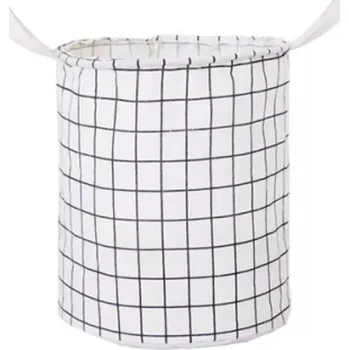 Dětsný nábytek Flamenco Mystique Úložný koš na hračky nebo prádlo, bavlněné plátno, 35x45 cm