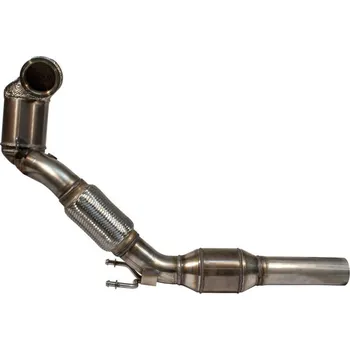 Autodíl HJS downpipe 76 mm včetně katalyzátoru pro Volkswagen Polo VI GTI typ AW, emisní norma Euro 6, 2.0, 147 kW (CZPC)