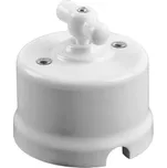 Elhard KN1106W Keramik nástěnný vypínač č.6 (1) - otočný, bílý