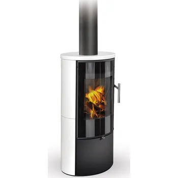 Krbová kamna ROMOTOP LAREDO 01 krbová kamna 6,5kW, Perlová