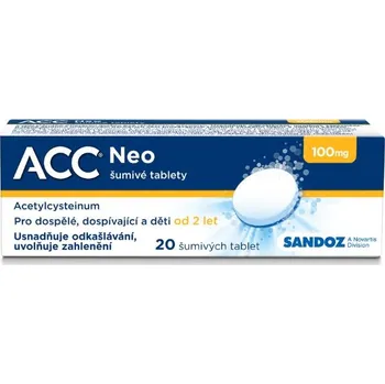 Lék ACC NEO 100MG šumivé tablety 20