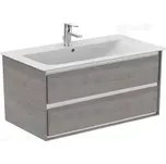 Ideal Standard Connect Air Skříňka pod umyvadlo 100x44x52 cm, dekor šedý dub/bílá mat, E0821PS