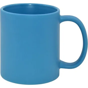 Hrnek 330 ml matný - modrý sublimace termotransfer