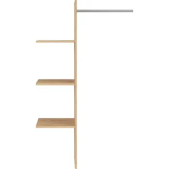 Šatní skříň LAMEA dělící kříž WKSZF, dub artisan