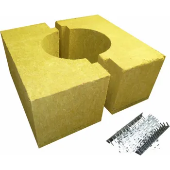 Komín MINERÁLNÍ prostup hořl. konstr., pro nerez. komín ø 250 mm, v=400 mm