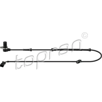 ABS Snímač, počet otáček kol TOPRAN 114 256