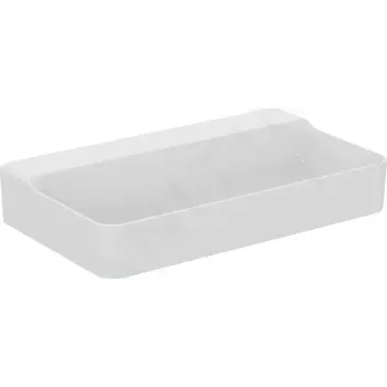 Umyvadlo Ideal Standard Conca Ceram Umyvadlo na desku 80x45 cm, bez přepadu, bez otvoru pro baterii, bílá, T383101