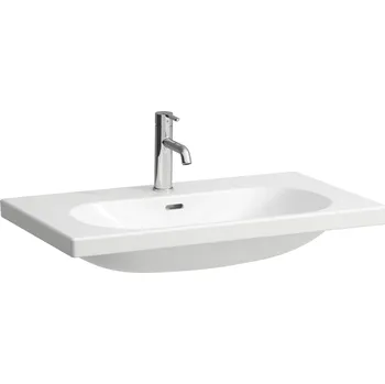 Umyvadlo Laufen Lua umyvadlo 80x46 cm obdélníkový klasický bílá H8160874001041