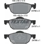Sada brzdových destiček, kotoučová brzda TEXTAR 2479601