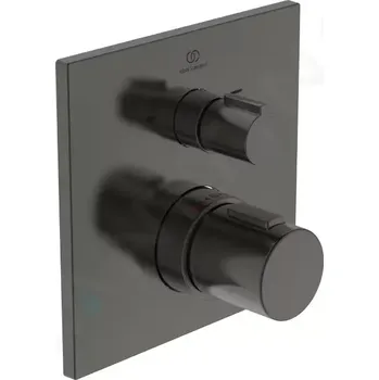 Vodovodní baterie Ideal Standard CeraTherm Termostatická vanová baterie pod omítku, Magnetic Grey, A7522A5