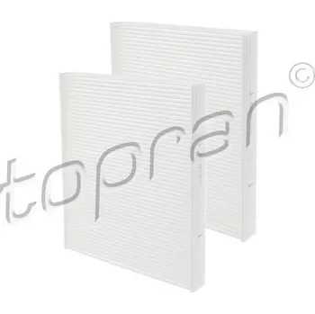 Kabinový filtr Sada filtrů, vzduch vnitřní TOPRAN 501 647