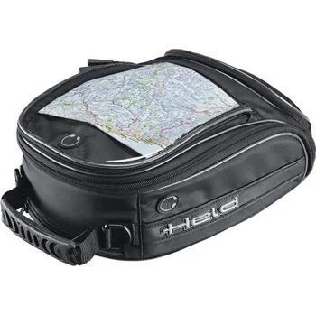 Zavazadlo na motocykl Held Case II tangbag na magnety s vrchní kapsou pro mapy, 8ltr.