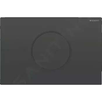 Geberit Sigma10 Elektronické ovládání splachování, síťové napájení, černá, 115.907.DW.6
