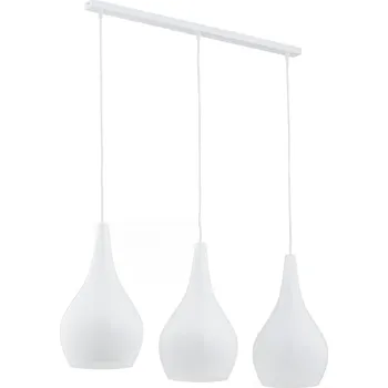 Argon Santana závěsné svítidlo 3x15 W průhledná-opálová 1408