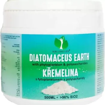 KŘEMELINA s fytoplanktonem, polysacharidy, jedlou sodou, vlákninou, prebiotiky 60 dní