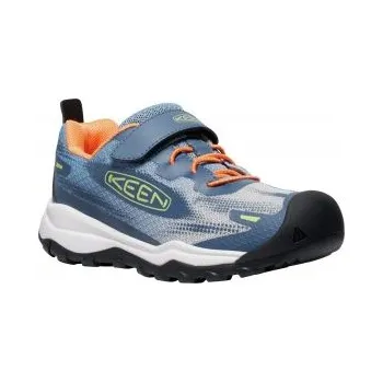Dětská sportovní obuv KEEN WANDURO SPEED K vintage indigo/tangerine US 11 / EU 29,0 / UK 10 / 18 cm; Modrá obuv + DÁREK DLE VÝBĚRU!