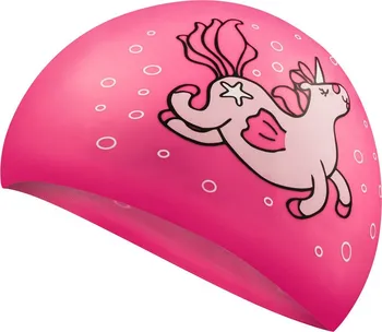 Plavecká čepice Aqua Speed Kiddie Unicorn dětská plavecká čepice růžová