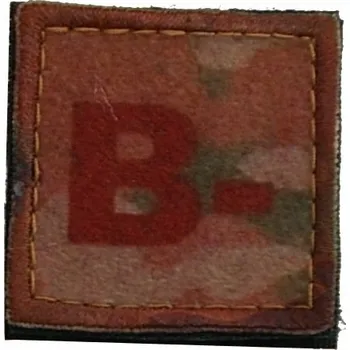 Nášivka Textilní nášivka B NEG - Multicam, Army