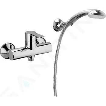 Vodovodní baterie Paffoni Blu Sprchová baterie s příslušenstvím, chrom, BLU168DCR