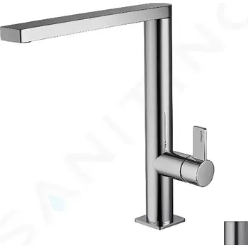 Vodovodní baterie Paffoni Rock Dřezová baterie, nerez, RO987ST