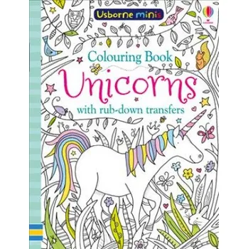 První čtění Colouring Book Unicorns with Rub Downs – SAM SMITH (EN)