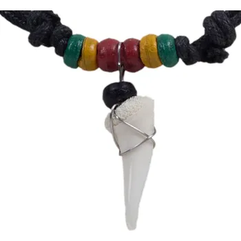 Přívěsek Korálkový přívěsek Žraločí zub 6, Rasta, Sittar.cz