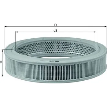 Vzduchový filtr Vzduchový filtr MAHLE LX 208