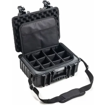 Ochrana fotoaparátu a videokamery B&W Outdoor Case Type 4000 black with Photo Bag