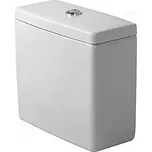 Duravit Starck 3 Splachovací nádrž 39x19 cm, připojení vpravo nebo vlevo, s WonderGliss, bílá, 09200000051