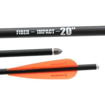 Venox Fiber Impact laminátový šíp 20" černý/oranžový