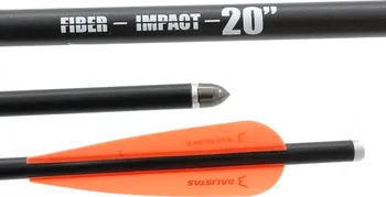 Venox Fiber Impact laminátový šíp 20" černý/oranžový