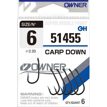 Rybářský háček Owner Háčky s Očkem 51455 6ks, 10