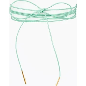 Náhrdelník Flamenco Mystique Náhrdelník Choker - Mátový, Nastavitelná Délka, Vyroben z Obecných Kovů Bez Niklu a Chromu