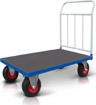 Plošinový vozík Kola Pirkl Plošinový vozík s nafukovacími koly 1000 x 600 mm