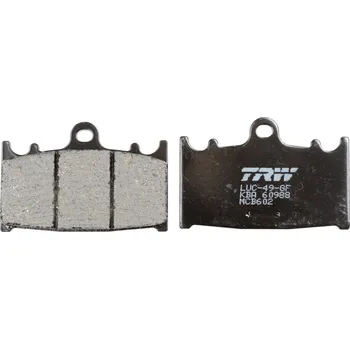 Brzdový systém Sada brzdových destiček, kotoučová brzda TRW MCB602