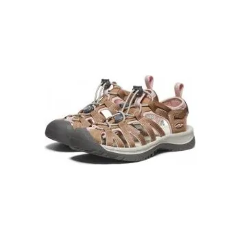 Dámské sandále KEEN WHISPER W toasted coconut/peach whip US 7,5 / EU 38,0 / UK 5 / 24,5 cm; Hnědá obuv + DÁREK DLE VÝBĚRU!