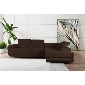 Sedací souprava Sedací souprava Dolly P tmavě hnědá