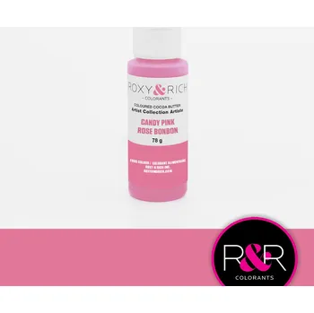 Čokoláda ROXY & RICH KAKAOVÉ MÁSLO - RŮŽOVÉ CANDY PINK 78g