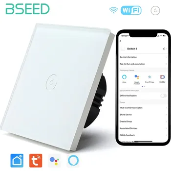 spínač Bseed Smart home WiFi vypínač, max. 10A, Google/Alexa