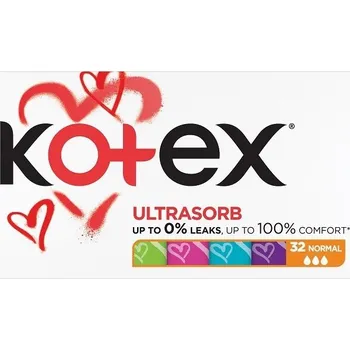 Intimní hygienický prostředek KOTEX Ultrasorb tampony Normal 32ks