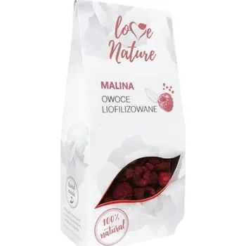 Sušené ovoce Mrazem sušené celé maliny, balení. 20 g