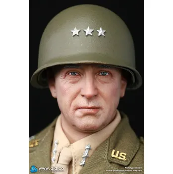 Cizojazyčná kniha 1:6 WWII US General of the United States Army – George Smith Patton Jr.