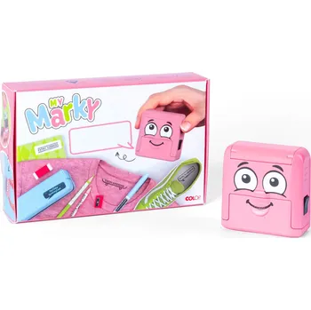 Dětské razítko razítko COLOP My Marky - růžové - vč. štočku