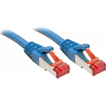 Počítač Lindy RJ-45/RJ-45, kat.6, S/FTP, modrá, 1,5m (47718)