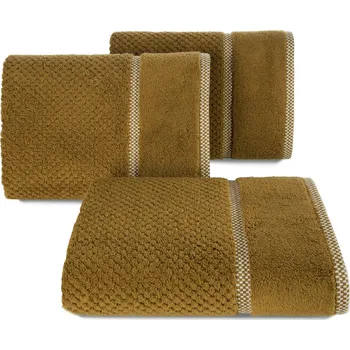 Bytový textil FROTÉ RUČNÍK CALEB 50X90 CM MEDOVÁ