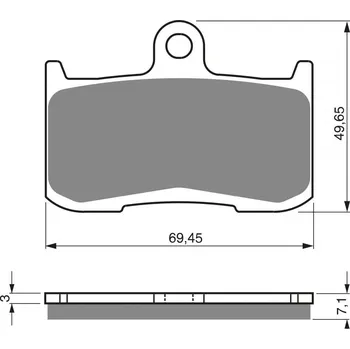 Autodíl Brzdové destičky GOLDFREN 207 GP6