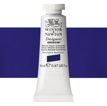 Vodová barva Kvašová barva Winsor & Newton - Winsor Violet (Dioxazine)